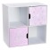 Little Princess doors, 60 × 60 cm, white color