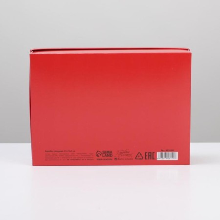Folding box "New Year", 21 x 15 x 7 cm, new year-5