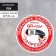 The plate "Entrance without QR - code is prohibited!" 200 × 200, the color is red, adhesive base