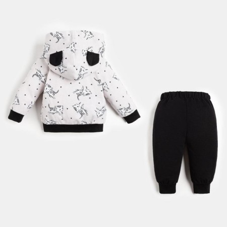 Kit: sweatshirt and pants crumb I am "Stylish Boy", height 80-86 cm-6