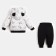 Kit: sweatshirt and pants crumb I am "Stylish Boy", height 80-86 cm