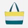 Bag beach on lightning, green/white/yellow color