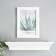 Photo frame plastic 10x15 cm with a shelf "Olivia" white 26x15 cm