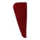 Chalma towel, 300 gr, size 25x65 cm, burgundy color