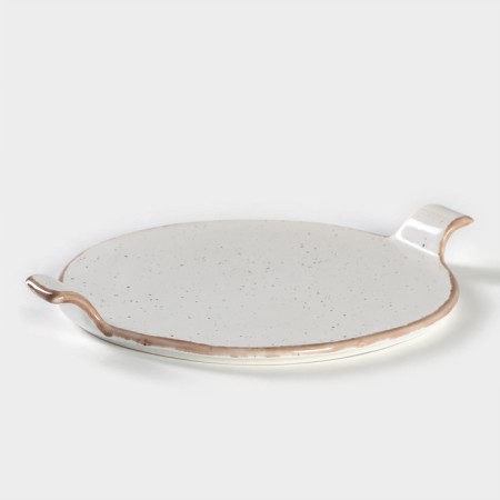Porcelain dish Punto Bianca, D = 25 cm