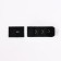 Flasp for a bra, 3 rows 1 hook, 2 × 2.8 cm, 2 × 5 cm, 10 pcs, black color