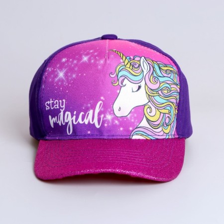 Кепка детская для девочки Stay magical, р-р. 52-54 см-3