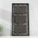 Photo frame plastic in 3 photos 10x15 cm "Small Binding" Dark Silver 23.5x45.5 cm