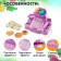 Game set of the box office "Funny shop" with accessories, light, sound
