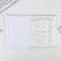 A notebook 48 sheets, A5, marble, from reference. mat. “September 1: Geometry”, cover coated cardboard 230 gr., Inner block in a cage 80 gr., White is 96%