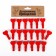 Set of decorative clothespins "hearts" set of 20 pcs.