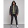 Sports male winter, size 62, black color