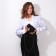 Bag-clath on the farmar, black color