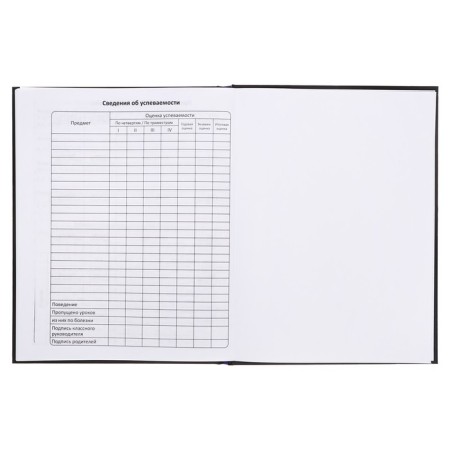 Diary of a solid cover 1-11 grade 48 sheets, "Crystal", cover cardboard 7BC, matte lamination, selective UV-lame, cheat sheet-15