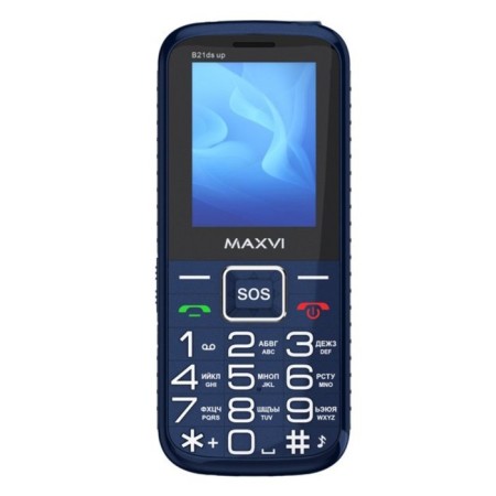 Cell phone Maxvi B21 DS Up Blue-6