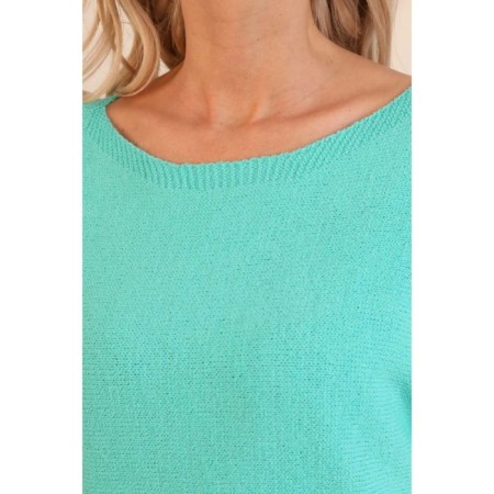 Female jumper, size 42, turquoise color-4