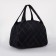 Road bag with a zipper, a suitcase holder, black color
