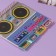 Photo album on spirals 20 sheets "tape recorder" volumetric element + 4 tabs 24x24 cm