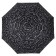 Semiautomatic "Patterns" umbrella, Eponge, 3 additions, 8 spokes, r = 49 cm, color mix