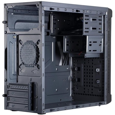 Harvest ACCORD ACC-B202N, MATX 1x80MM, 2XUSB 2.0, 2XUSB 3.0, Audio, Black, without BP-2