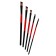 Set of brushes, nylon, flat, 5 pieces, mowed