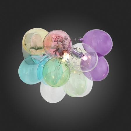 Sconces st. SL432.151.02. Sospiro. 2x5 watts, G9, 4000k, 30x30 cm, chromium color-4