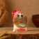 The amulet "Domovynok with a light steam", in a cap, 9 cm, linen, mix