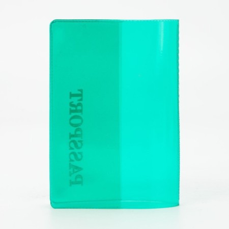 Passport cover, light green color-2