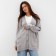 Cardigan Women's Mist with pockets, graphite, OneSize (44-48)