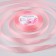 Satin tape, 12 mm × 23 ± 1 m, pale pink color No. 147