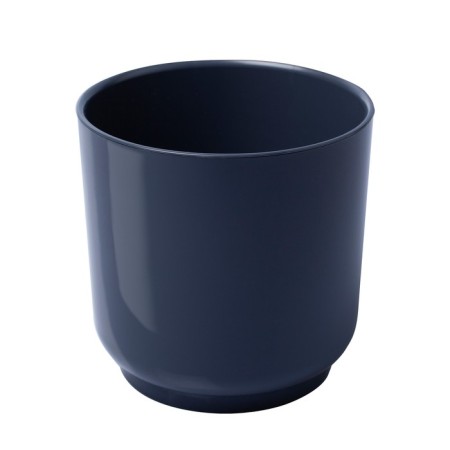 Plastic pot Live-In-Green with the Delta tab, D = 25 cm, 9.8 l, color anthracite