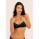 Women's bra -braid Tesma, size 75a, black color