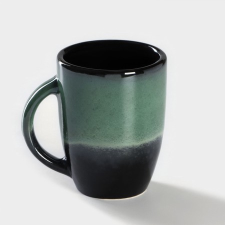 Porcelain mug Verde Notte, 300 ml, porcelain-1