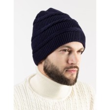 Male ISee hat, size 52-56, dark blue color