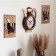 Wall -wall watches for the kitchen "Sangino", silent, 26.5 x 24 cm, black copper, aa