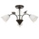 Susana chandelier 3x15W E27 Black/Gold 53x53x32cm Bayerlux