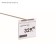 Benic holder for a hook, hinged, 7 × 4 cm, transparent color