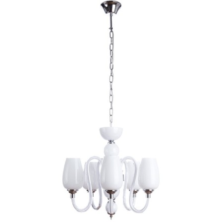 Chandelier A1404LM-5WH LAVINIA 5X40W E14, 55x55x65 cm