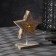 LED figure "Star" 12 × 15.5 × 5 cm, wood, CR2032 batteries, glow warm white