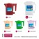 Electric kettle “Carceple ech 0.5/0.5-220r”, plastic, 0.5 l, 500 watts, ruby
