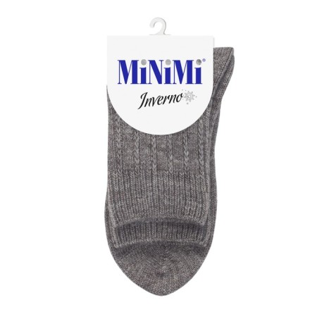 Women's socks mini inverno, size 35-38, color Beige