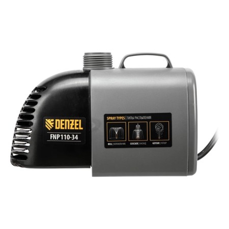 Denzel FNP110-34, 112 W, pressure 3.4 m, 57 l/min, cable 10 m-5