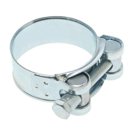 The clamp Zein English, diameter 40-43 mm, width 20 mm, galvanized