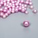 Decor for creativity plastic "Balls. Light-lilac" d = 3-8 mm, set 10 grams