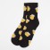 Male socks "Beer" size 41-44 (27-29 cm), black