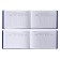 Test book for a university 140 x 100 mm, calligrata, hard cover, boumvinyl, blue color