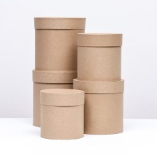 Set of round boxes 5 in 1 
