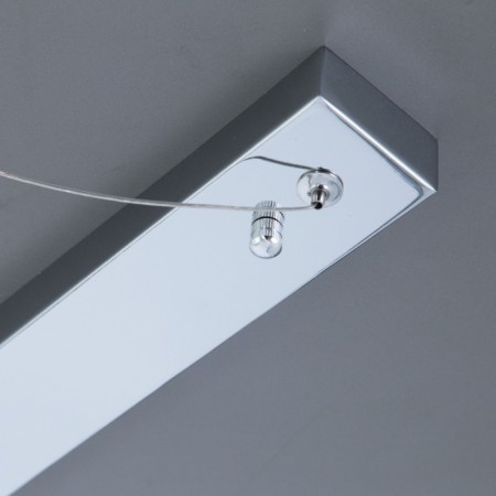 Suspended Citilux “Faust” CL721P24N, 80x6x40 cm, 1x24W, LED, Gray color-2