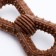 Dog toy "Infinity", TPR+Bamboo, Massage, 19 cm