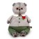 Soft toy "Basik complete with a flower", 30 cm